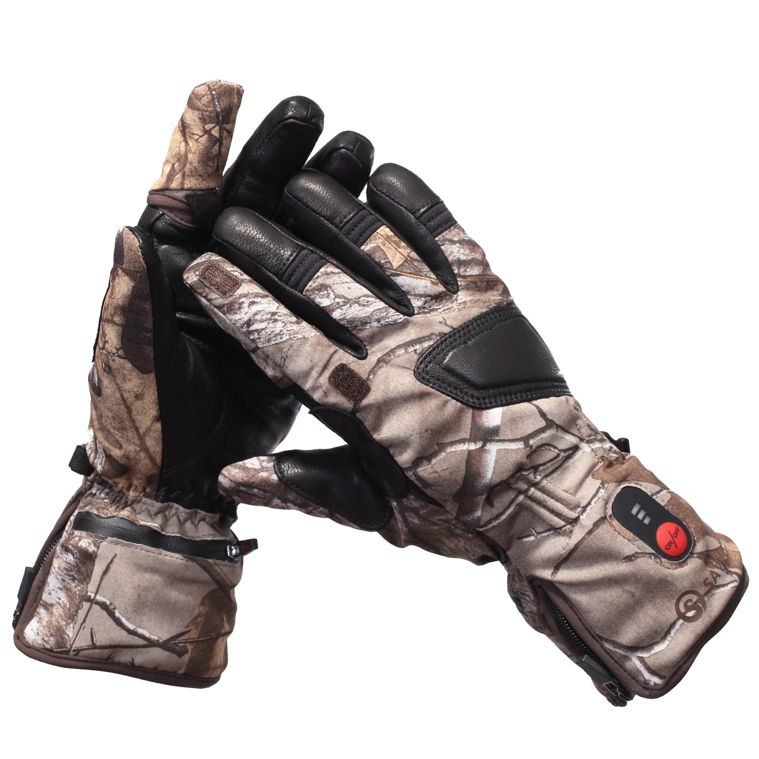 Heated Gloves Electric - قفازات كهربائية مقاومة للماء، قابلة لإعادة