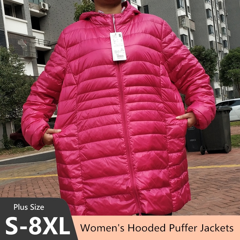 Winter Clothing Pk - حجم كبير 5XL 6XL 7XL المرأة