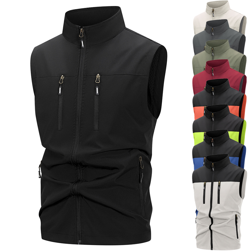 Winter Clothing Pk - سترة رجالية خفيفة الوزن مع جيوب