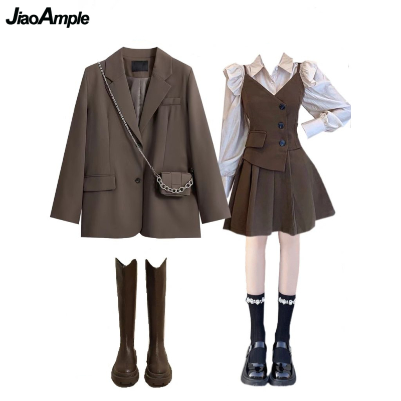 Winter Clothing Pk - ربيع الخريف المرأة بليزرات الموضة قمصان