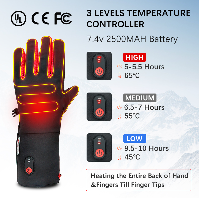 قفازات كهربائية مدفأة احترافية - مراجعة Heated Gloves Electric وسعره