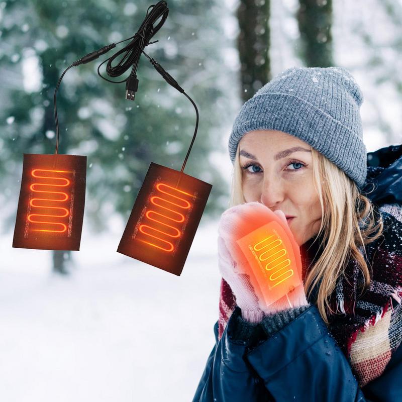 قفازات لوحة ساخنة 5 فولت لوحة  - مراجعة Heated Gloves Electric وسعره