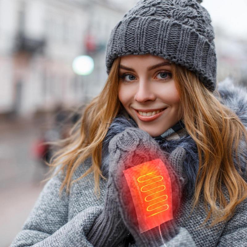 قفازات لوحة ساخنة 5 فولت لوحة  - مراجعة Heated Gloves Electric وسعره