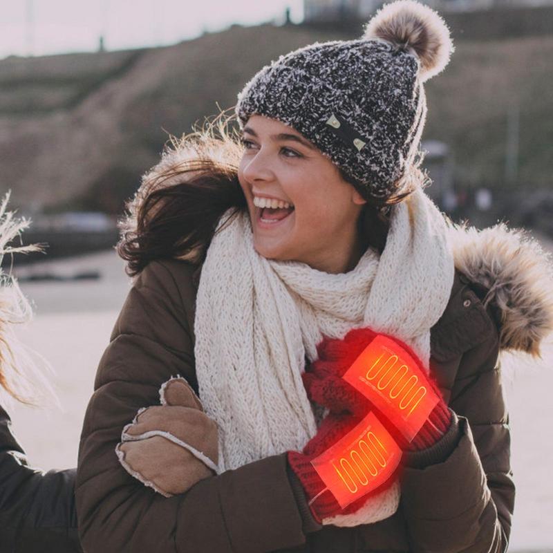 قفازات لوحة ساخنة 5 فولت لوحة  - مراجعة Heated Gloves Electric وسعره